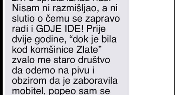 “U braku smo 18 godina, moja supruga je išla kod komšinice”